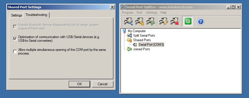 Shared Port Settings